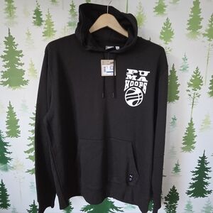 PUMA Men's Black Hoodie Sweater